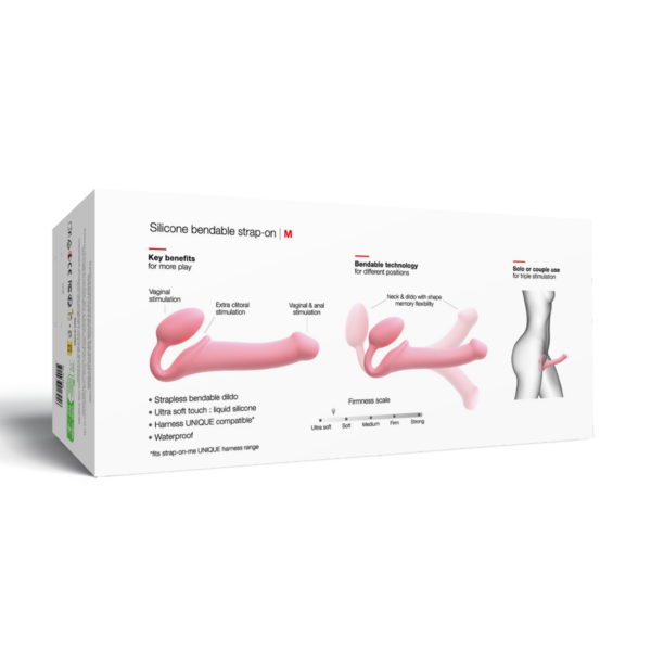STRAP ON ME SILIKON DILDO PINK M – Bild 3