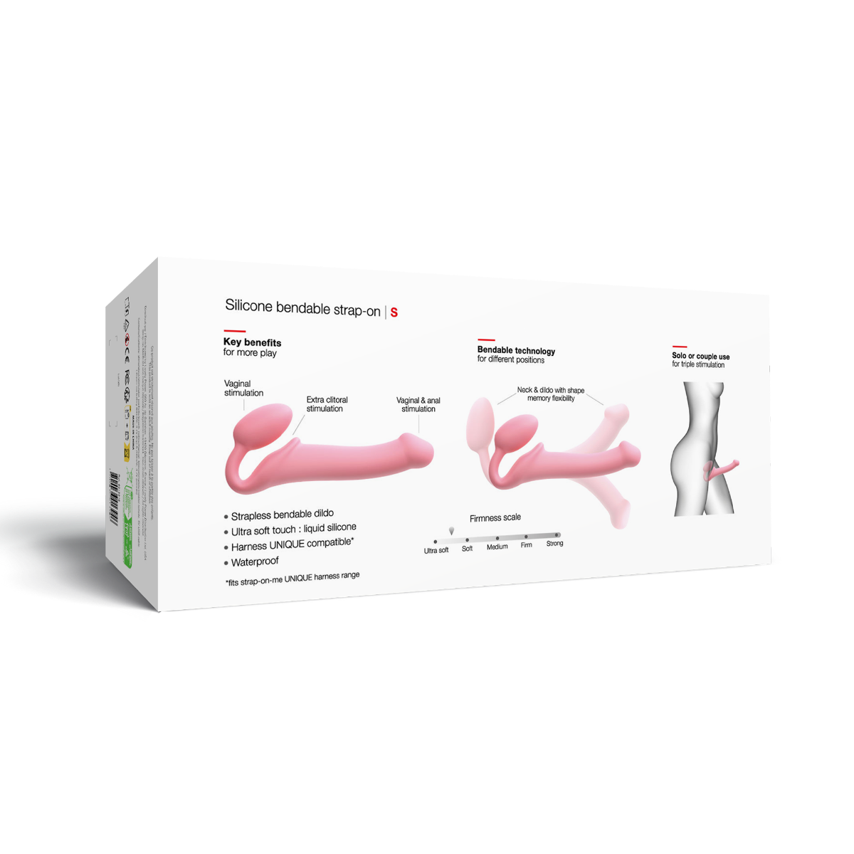 STRAP ON ME SILIKON DILDO PINK S – Bild 3
