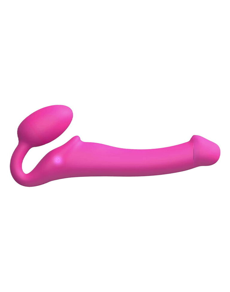 STRAP ON ME SILIKON VIBRO DILDO FUCHSIA XL