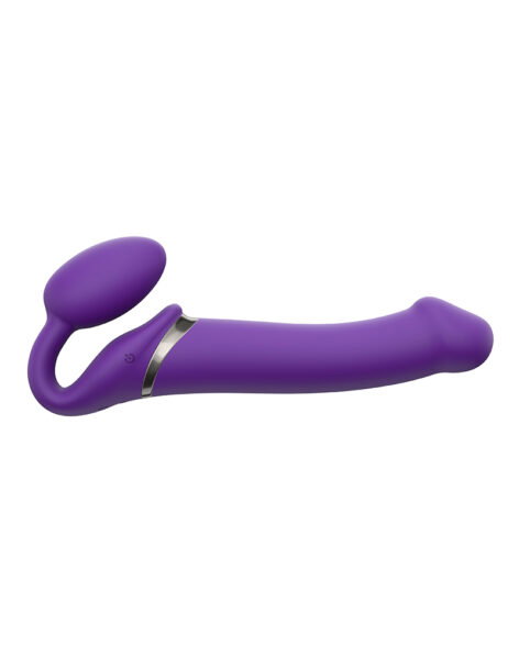 STRAP ON ME SILIKON VIBRO DILDO LILA L