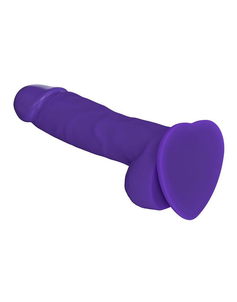 STRAP ON ME SILIKON DILDO LILA L – Bild 3