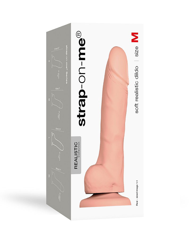 STRAP ON ME SILIKON DILDO NUDE M – Bild 2