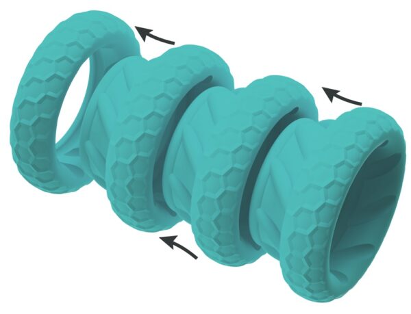 You2Toys 3-in-1 Cock & Ball Ring Set – Bild 5