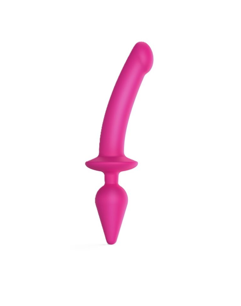 STRAP ON ME SILIKON SEMI DILDO & PLUG PINK XXL