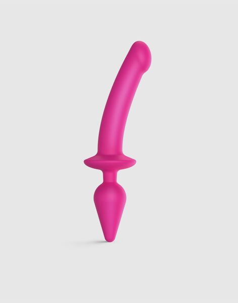 STRAP ON ME SILIKON SEMI DILDO & PLUG PINK XXL