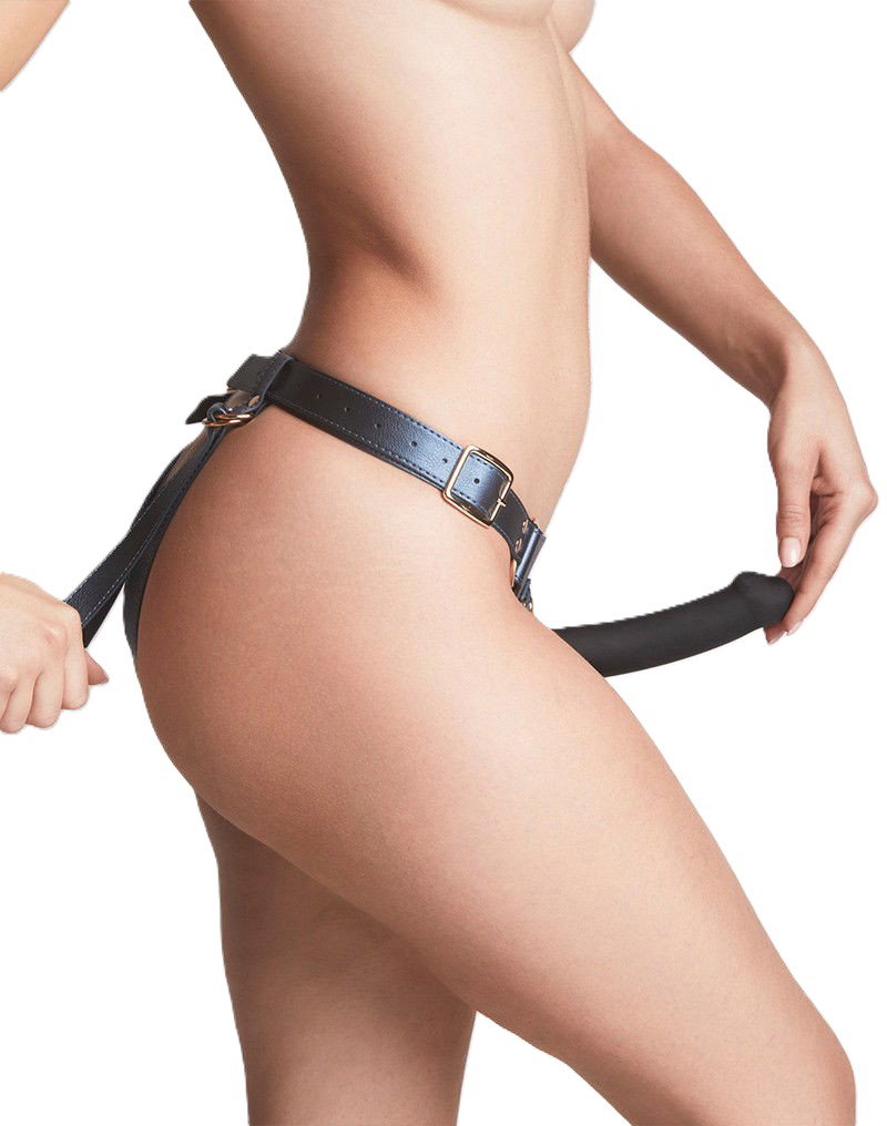 STRAP ON ME HARNESS HARNAIS SIMILI BLAU – Bild 5