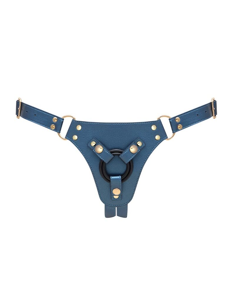 STRAP ON ME HARNESS HARNAIS SIMILI BLAU