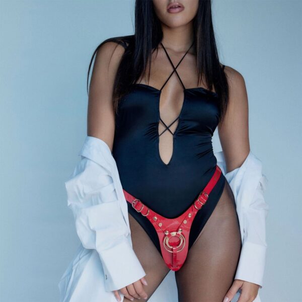 STRAP ON ME HARNESS FABULOUS ROT – Bild 5