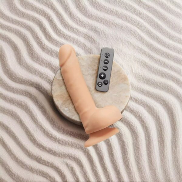 STRAP ON ME SILIKON VIBRO DILDO NATUR L – Bild 5