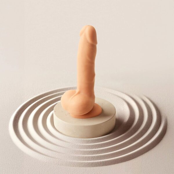 STRAP ON ME SILIKON VIBRO DILDO NATUR L – Bild 6