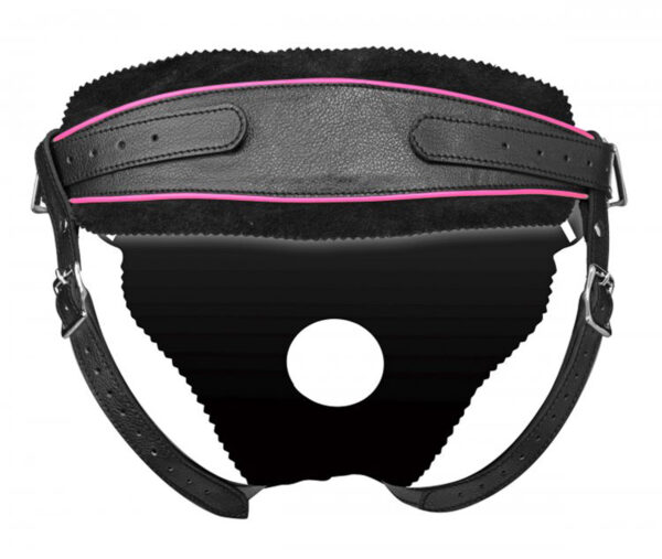 FLAMINGO HARNESS VEGAN SCHWARZ PINK – Bild 5