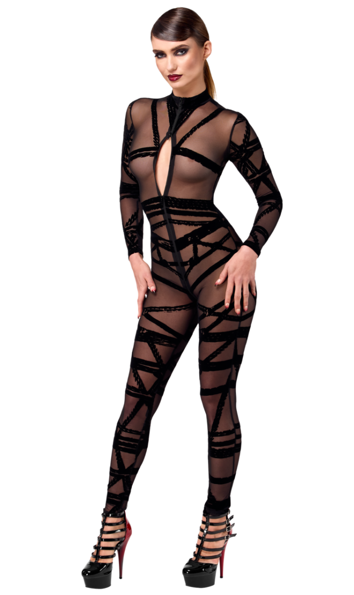 NOIR HANDMADE KINK ROYAL WOMAN Bondesque Catsuit F357 – Bild 2