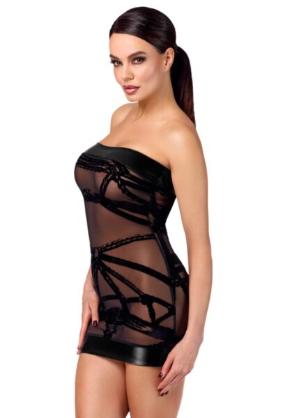 NOIR HANDMADE KINK ROYAL WOMAN Bondesque MINIKLEID F359 – Bild 3