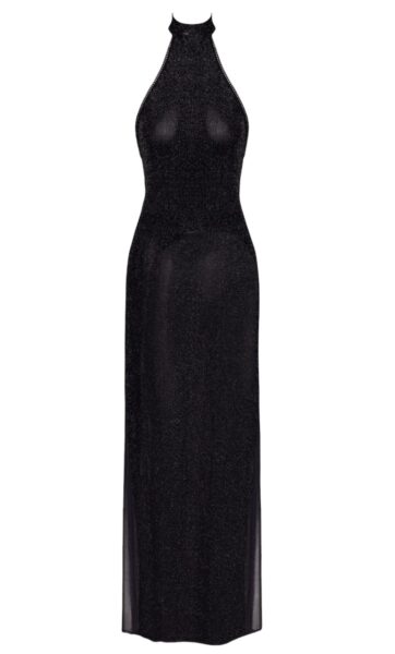 NOIR HANDMADE KINK ROYAL WOMAN ONYX KLEID MIT STRASS F372 – Bild 6