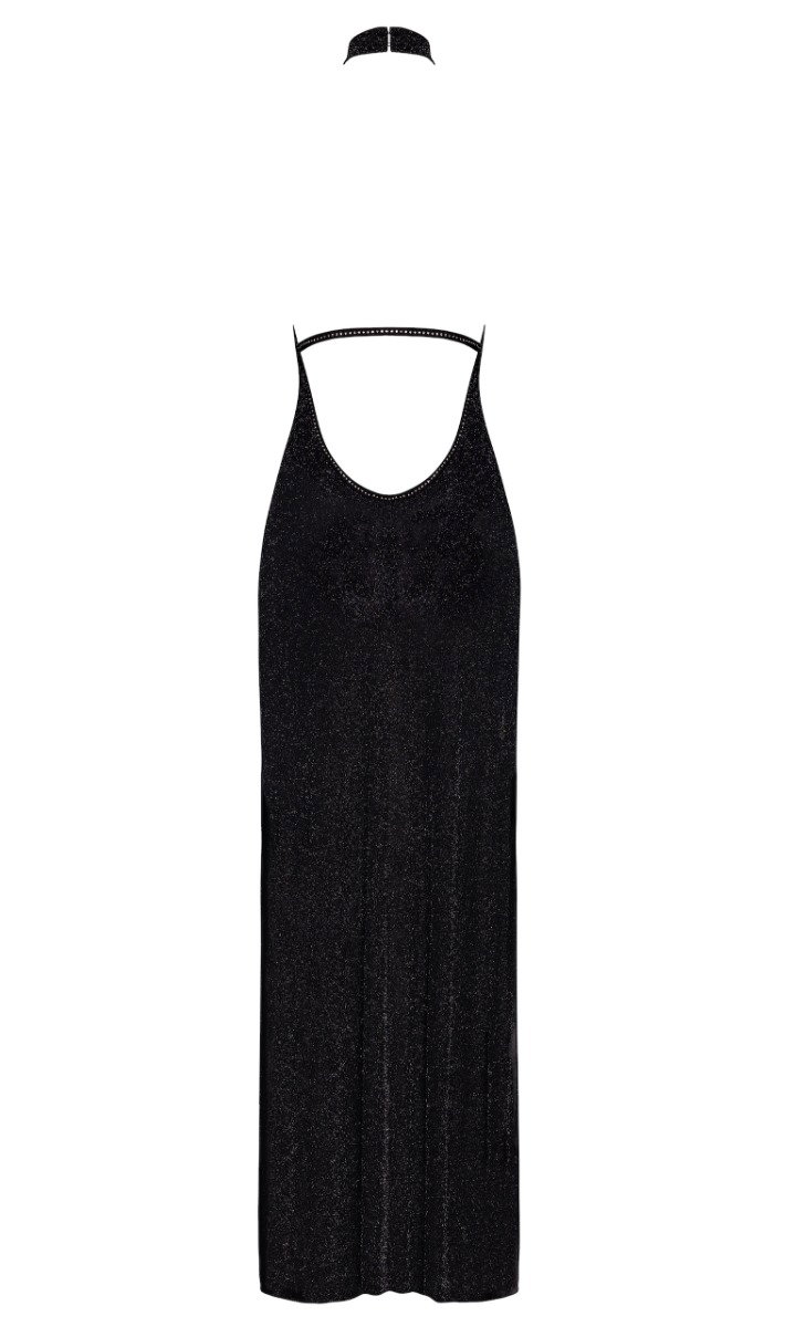 NOIR HANDMADE KINK ROYAL WOMAN ONYX KLEID MIT STRASS F372 – Bild 7