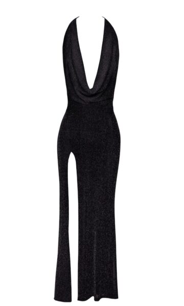 NOIR HANDMADE KINK ROYAL WOMAN ONYX LANGES KLEID F373 – Bild 6
