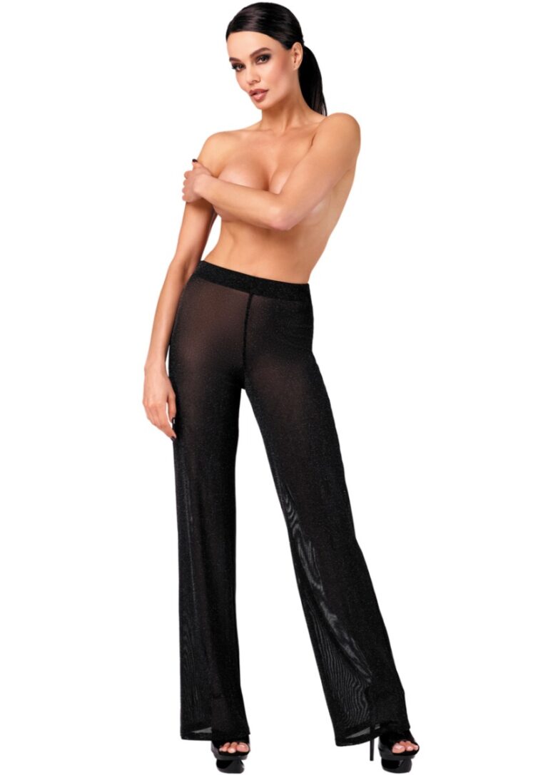 NOIR HANDMADE KINK ROYAL WOMAN ONYX LANGE HOSE F374