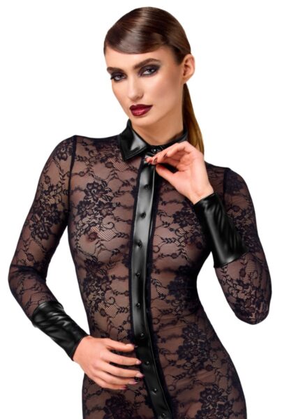 NOIR HANDMADE KINK WOMAN ROYAL SPITZENKLEID F376 – Bild 6