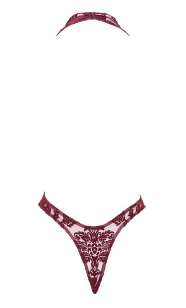 NOIR HANDMADE KINK ROYAL WOMAN BODY BORDEAUX F386 – Bild 8