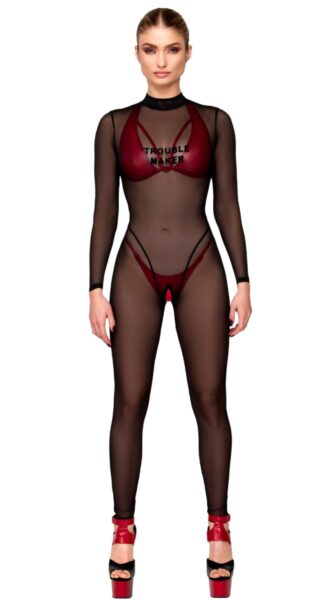 NOIR HANDMADE TROUBLEMAKER CATSUIT F387 – Bild 3