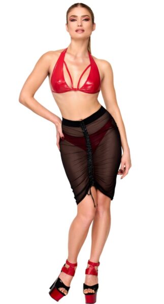 NOIR HANDMADE TROUBLEMAKER SKIRT F390 – Bild 4