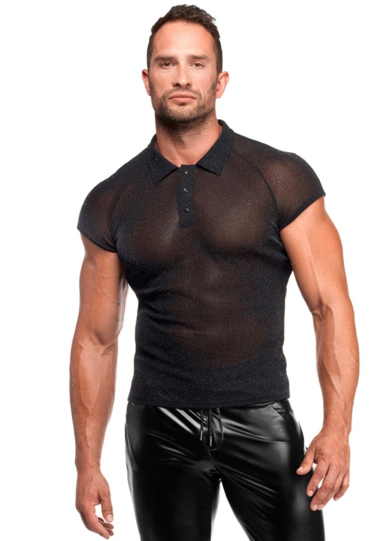NOIR HANDMADE KINK ROYAL MEN POLO SHIRT H082