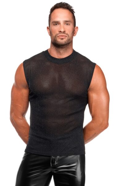 NOIR HANDMADE KINK ROYAL MEN TANK TOP H083 – Bild 3