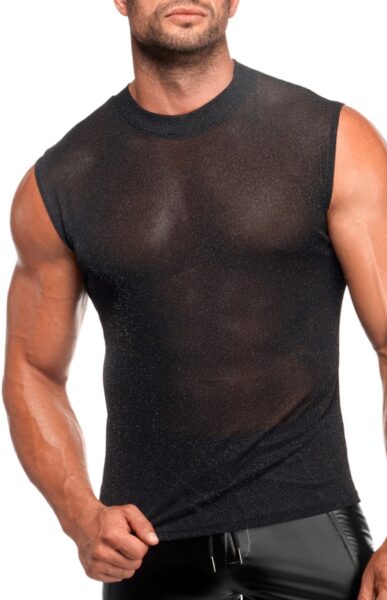 NOIR HANDMADE KINK ROYAL MEN TANK TOP H083 – Bild 4