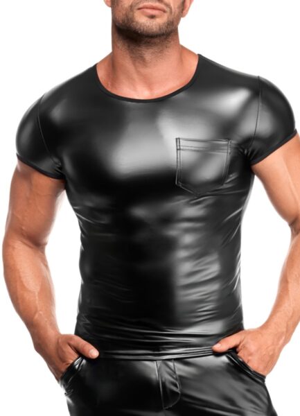 NOIR HANDMADE KINK ROYAL MEN WETLOOK SHIRT VEXEN H084 – Bild 3