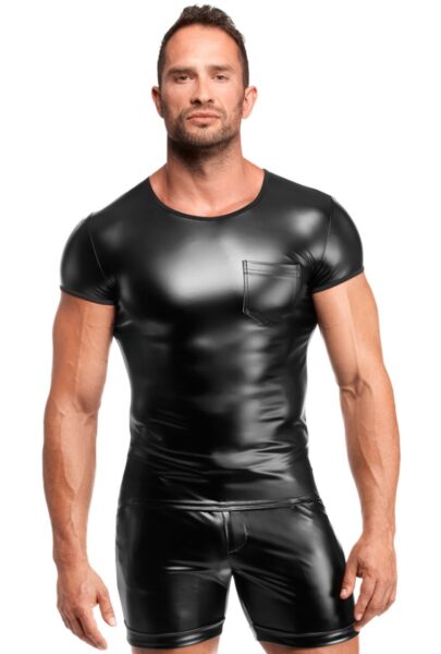NOIR HANDMADE KINK ROYAL MEN WETLOOK SHIRT VEXEN H084 – Bild 5