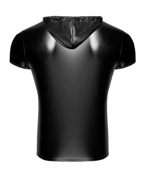 NOIR HANDMADE KINK ROYAL MEN POLO HOODY SHIRT H085 – Bild 8