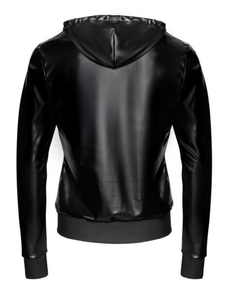 NOIR HANDMADE KINK ROYAL MEN POWERWETLOOK HOODY JACKE H086 – Bild 7