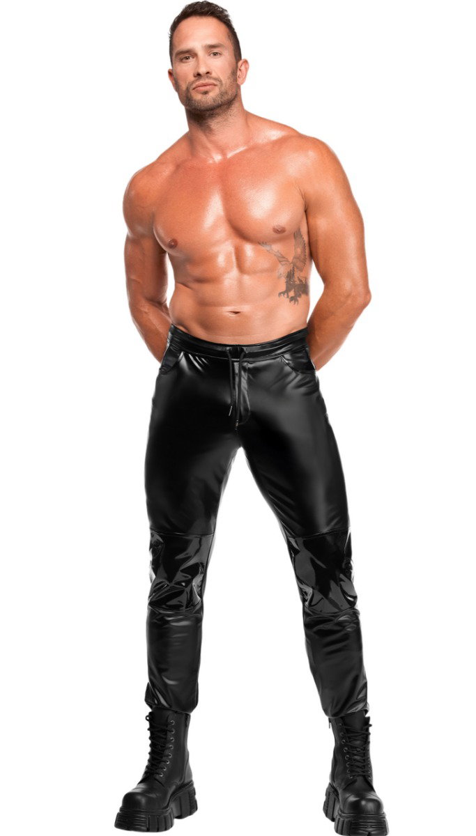 NOIR HANDMADE KINK ROYAL MEN POWERWETLOOK TRAININGSHOSE H087