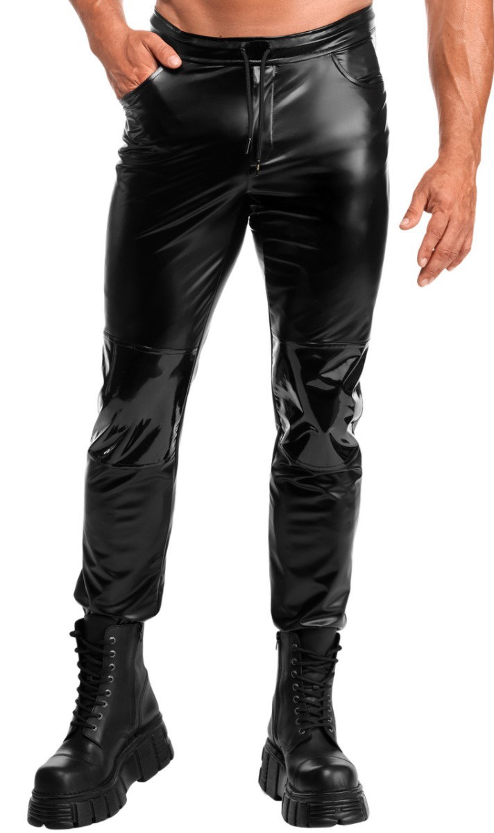 NOIR HANDMADE KINK ROYAL MEN POWERWETLOOK TRAININGSHOSE H087 – Bild 5
