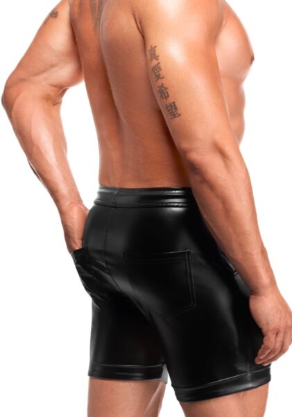 NOIR HANDMADE KINK ROYAL MEN POWERWETLOOK TRAINING SHORTS H088 – Bild 5