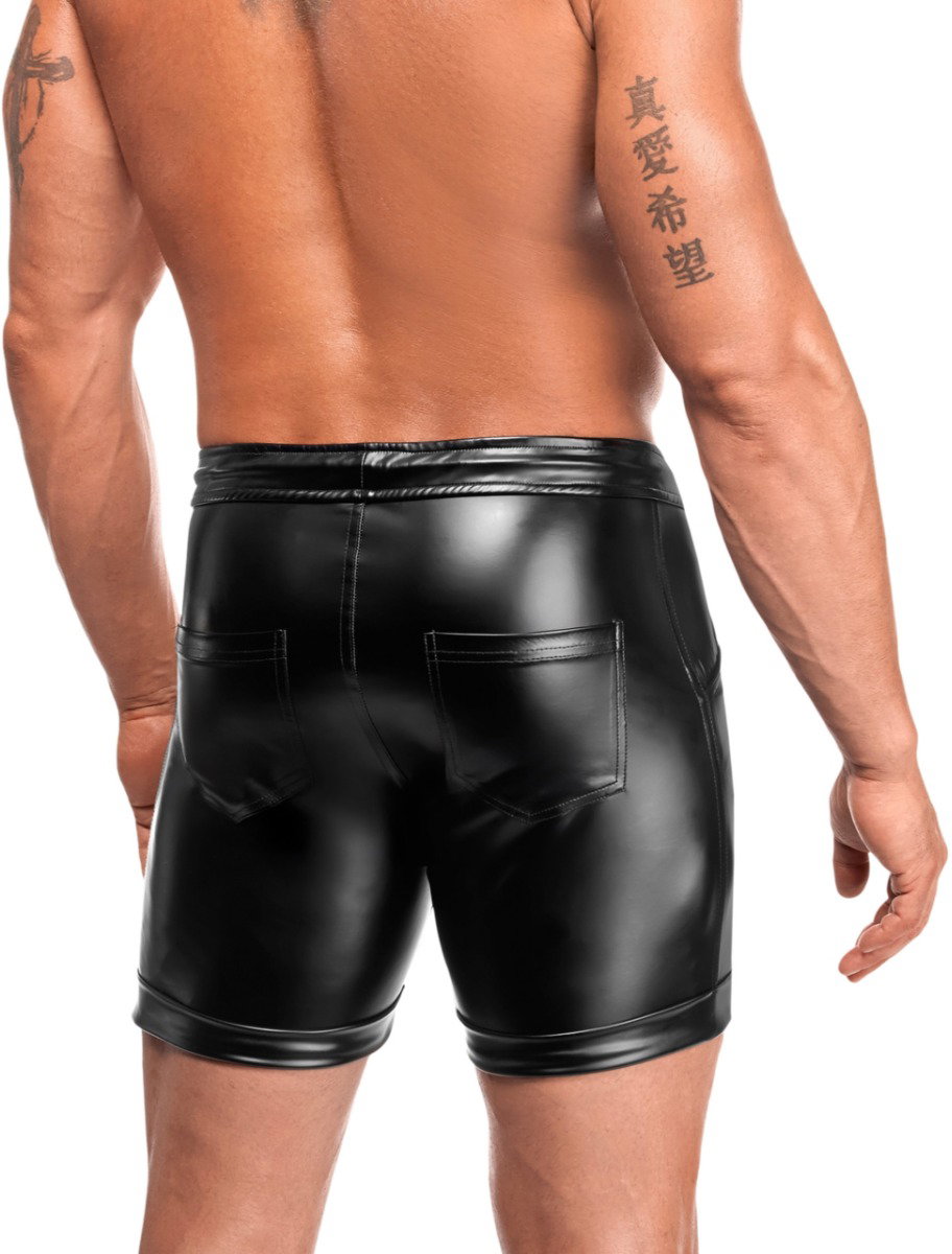 NOIR HANDMADE KINK ROYAL MEN POWERWETLOOK TRAINING SHORTS H088 – Bild 6