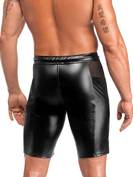 NOIR HANDMADE KINK ROYAL MEN POWERWETLOOK SHORTS H089 – Bild 5