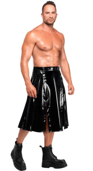 NOIR HANDMADE KINK ROYAL MEN EMPIRE PVC ROCK H091 – Bild 6