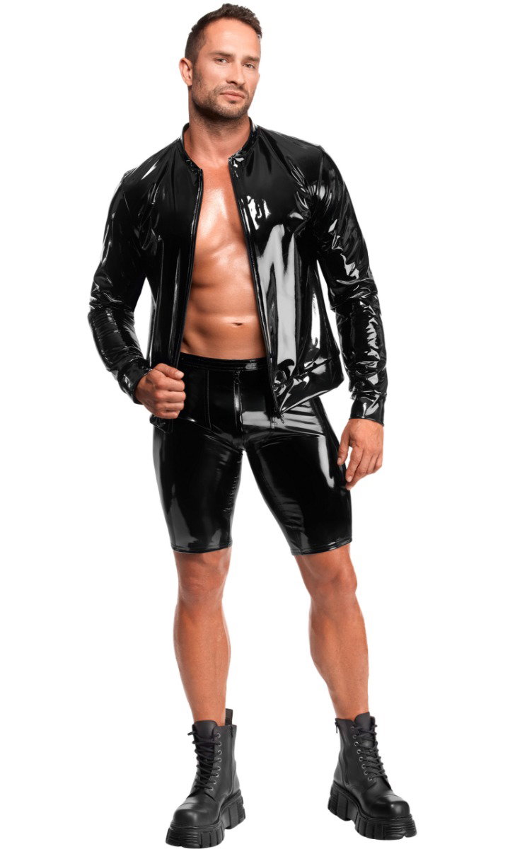 NOIR HANDMADE KINK ROYAL MEN PVC BIKERHOSE H094 – Bild 5