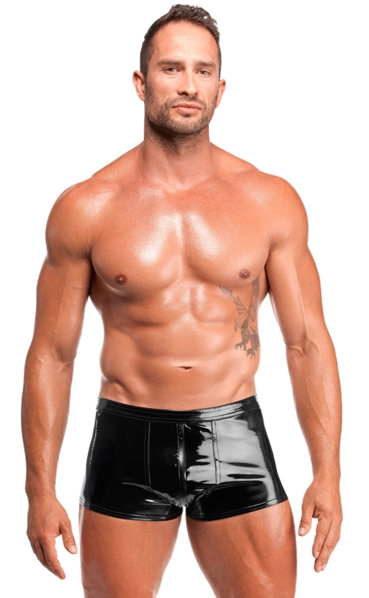 NOIR HANDMADE KINK ROYAL MEN PVC SHORTS H095
