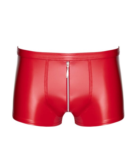 NOIR HANDMADE KINK ROYAL MEN POWERWETLOOK SHORTS ROT H097 – Bild 6