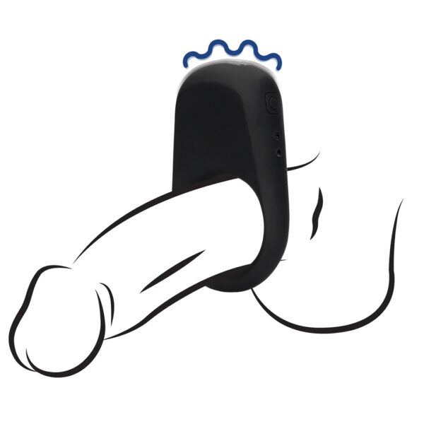LOVELINE VIBRO PENISRING SCHWARZ – Bild 3