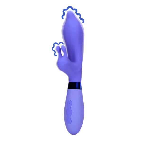 LOVELINE RABBIT VIBRATOR POINTED LILA – Bild 3