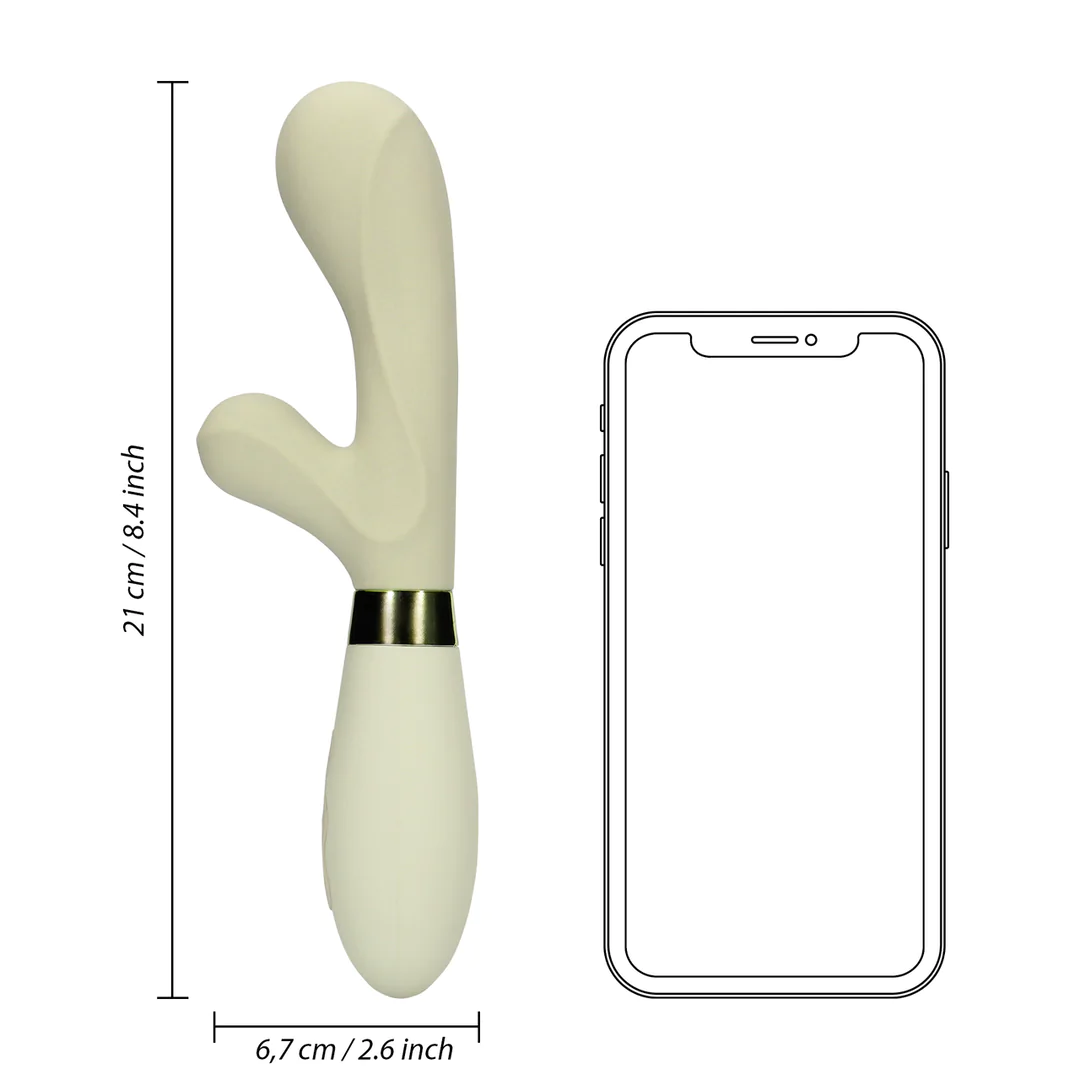 LOVELINE RABBIT VIBRATOR MISTY GREY – Bild 7