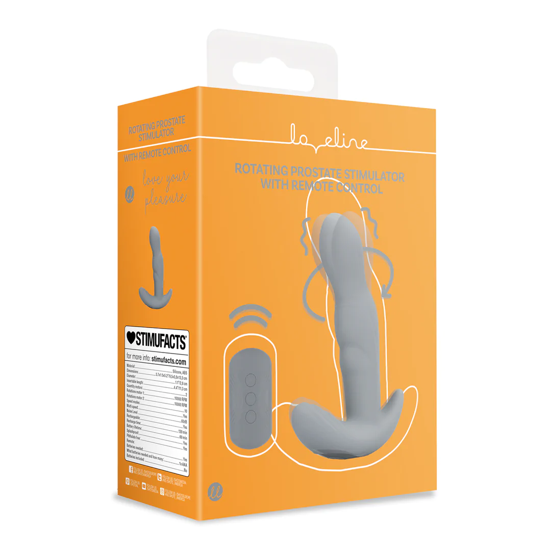 LOVELINE PROSTATA STIMULATOR GRAU – Bild 3