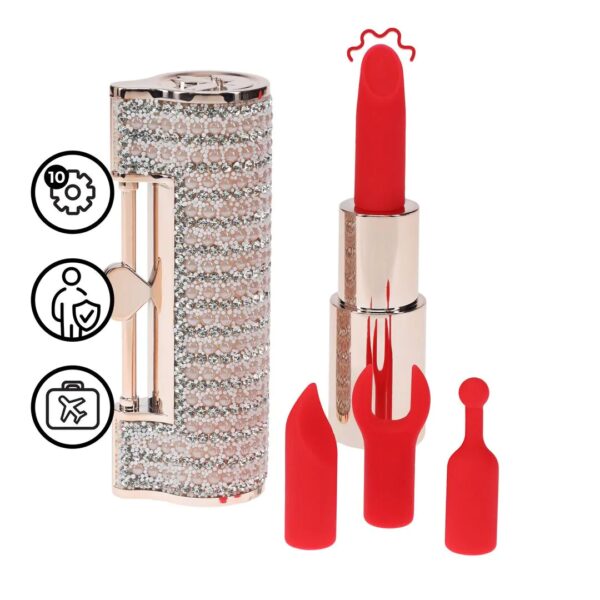 Alternative view of LOVELINE GLAMOUR SPARKLE VIBRO LIPPENSTIFT ANGEL PINK