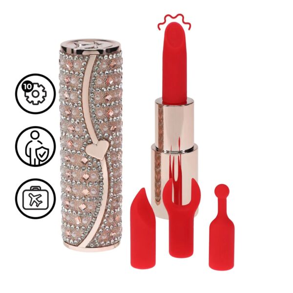 Alternative view of LOVELINE GLAMOUR SPARKLE VIBRO LIPPENSTIFT TIFFANY PINK