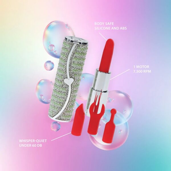 LOVELINE GLAMOUR VIBRO LIPPENSTIFT CANDY GRÜN – Bild 7