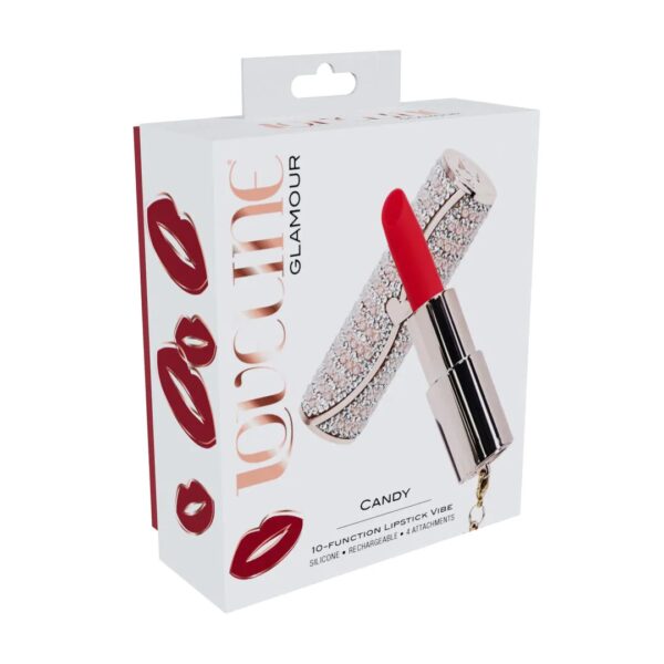 LOVELINE GLAMOUR SPARKLE VIBRO LIPPENSTIFT CANDY PINK – Bild 3