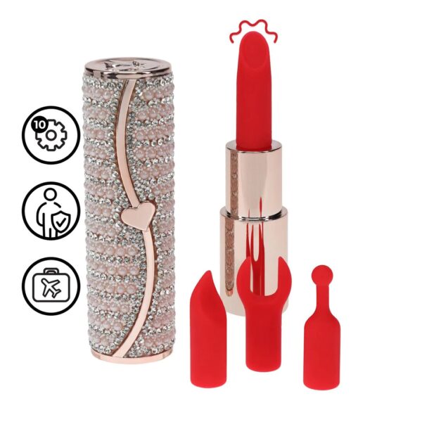 Alternative view of LOVELINE GLAMOUR SPARKLE VIBRO LIPPENSTIFT CANDY PINK